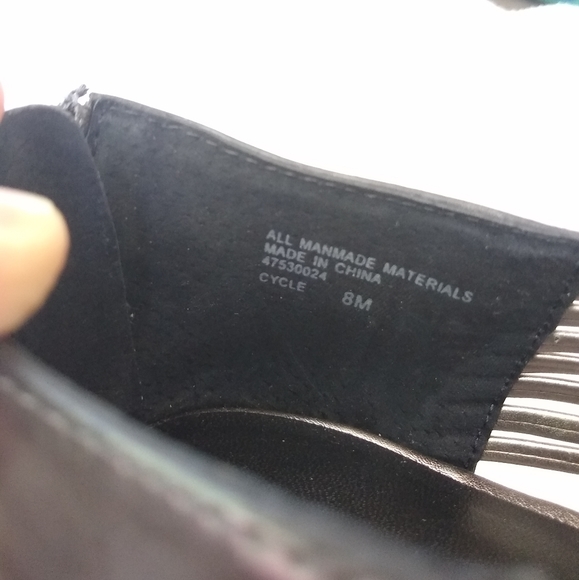 Franco Sarto bronze metallic heeled sandals - Picture 6 of 8